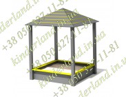 Песочница с навесом Сити